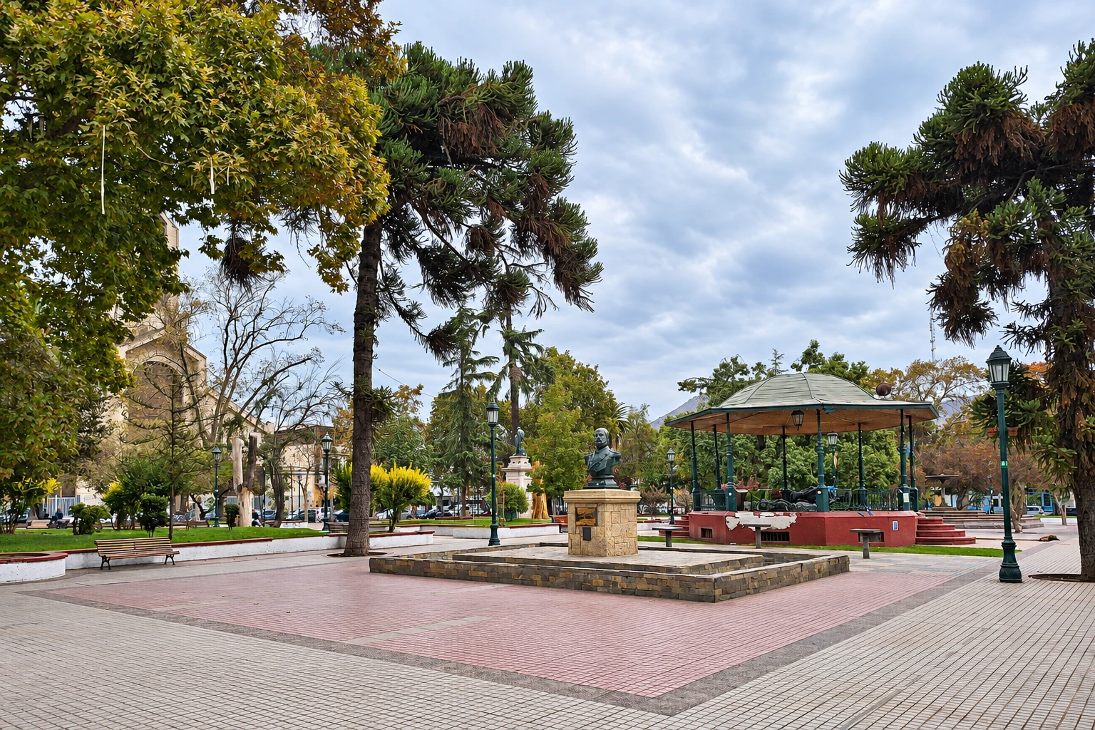Plaza de Armas de San Bernardo, San Bernardo, Santiago, Región Metropolitana, Chile