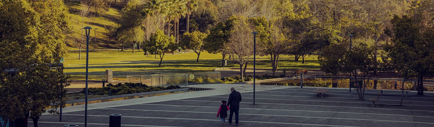 Parque Bicentenario en Vitacura